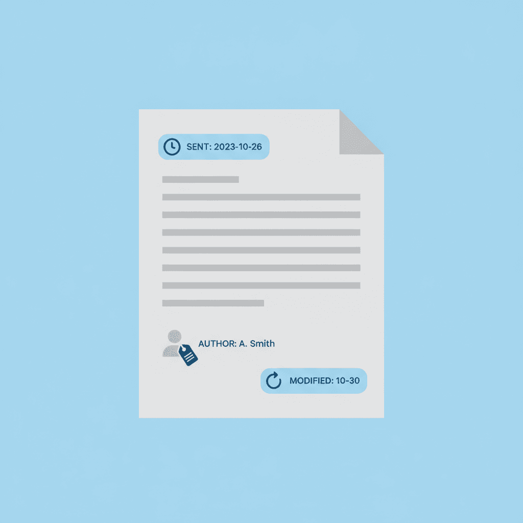 A written public records request letter on a desk with a laptop showing an email thread open beside it, representing a written request that covers both paper and electronic records.